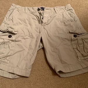 Tan Cargo Shorts
